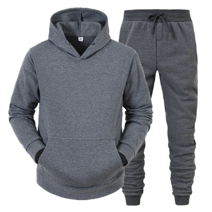 Couples Matching Sweat Suits - Dark Gray