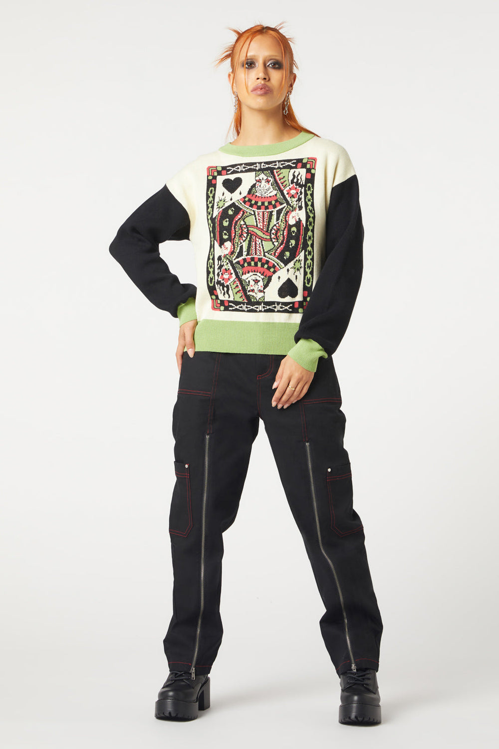 Long Live the Queen Knit Knit Top for Women - gallery