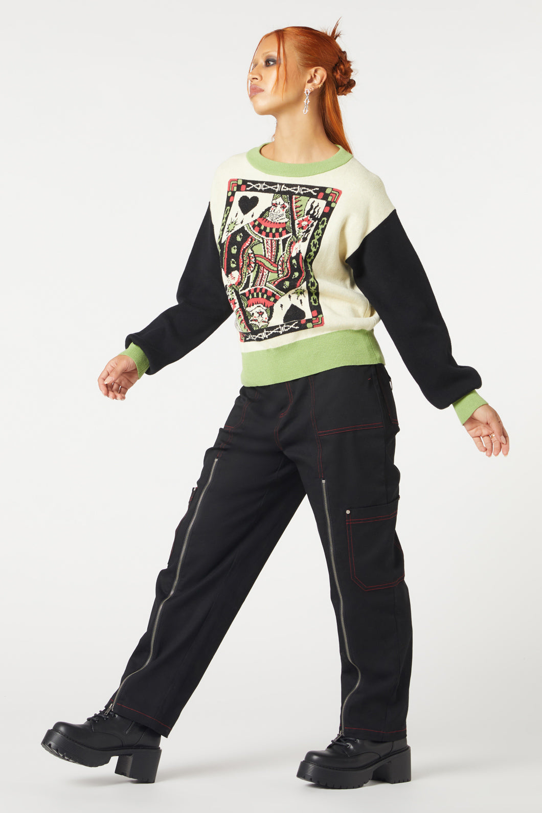 Long Live the Queen Knit Knit Top for Women - gallery