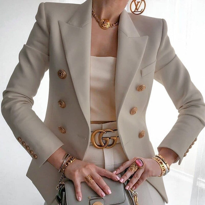 Soft Tailored Blazer with a Relaxed Fit for Women