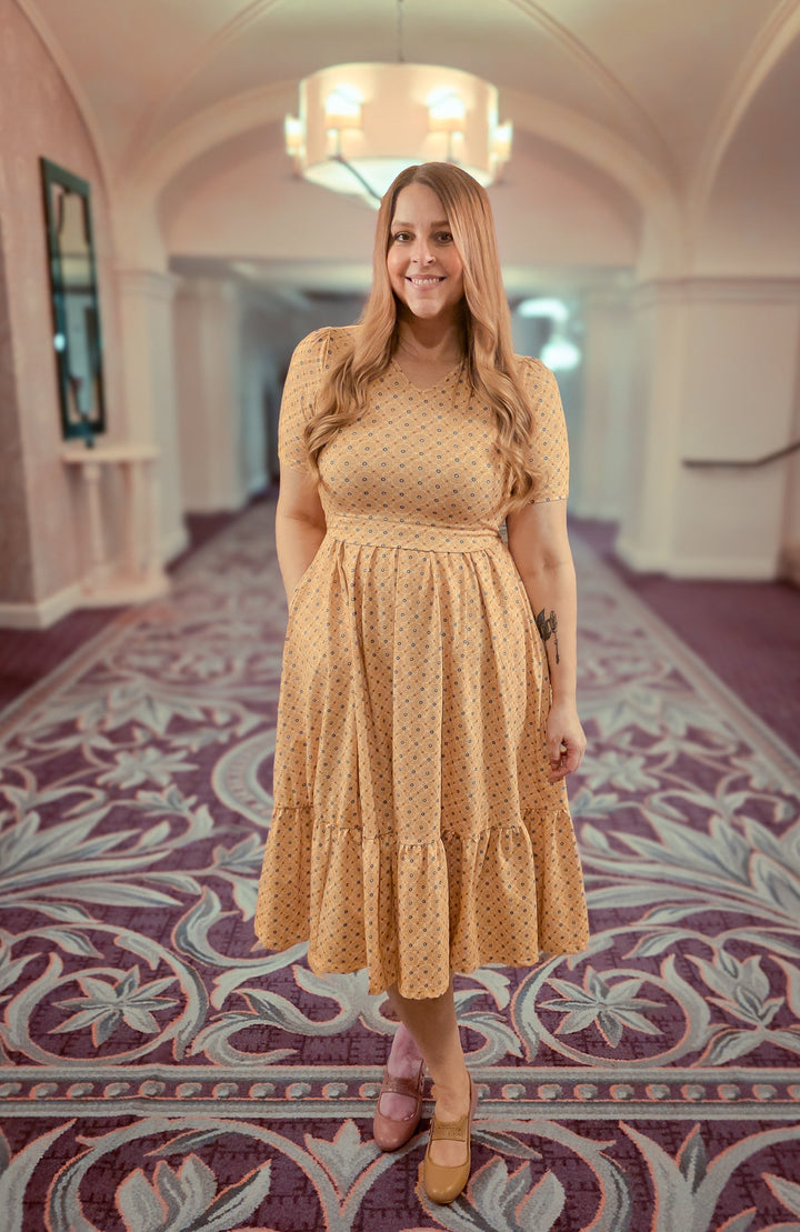Citron Sunbeam ~ Canterbury Dress for Women - gallery