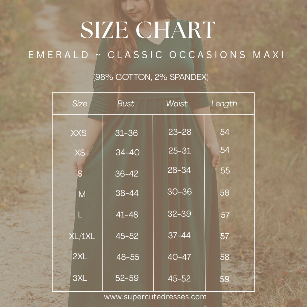 Emerald ~ Classic Occasions Maxi Clothing for Women - gallery