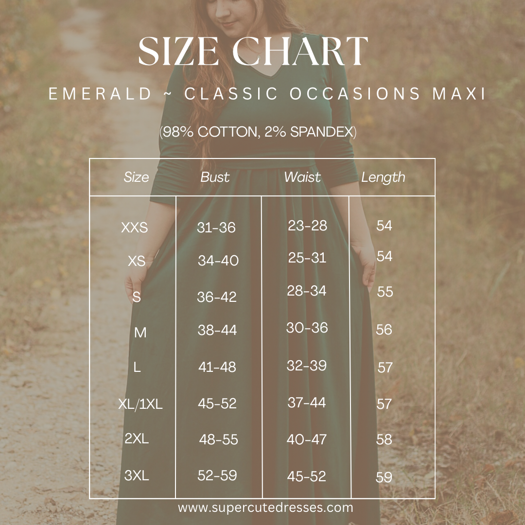 Emerald ~ Classic Occasions Maxi Clothing for Women - gallery