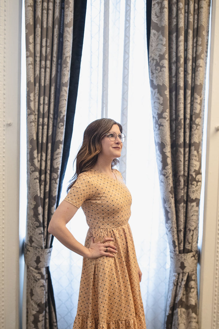 Citron Sunbeam ~ Canterbury Dress for Women - gallery