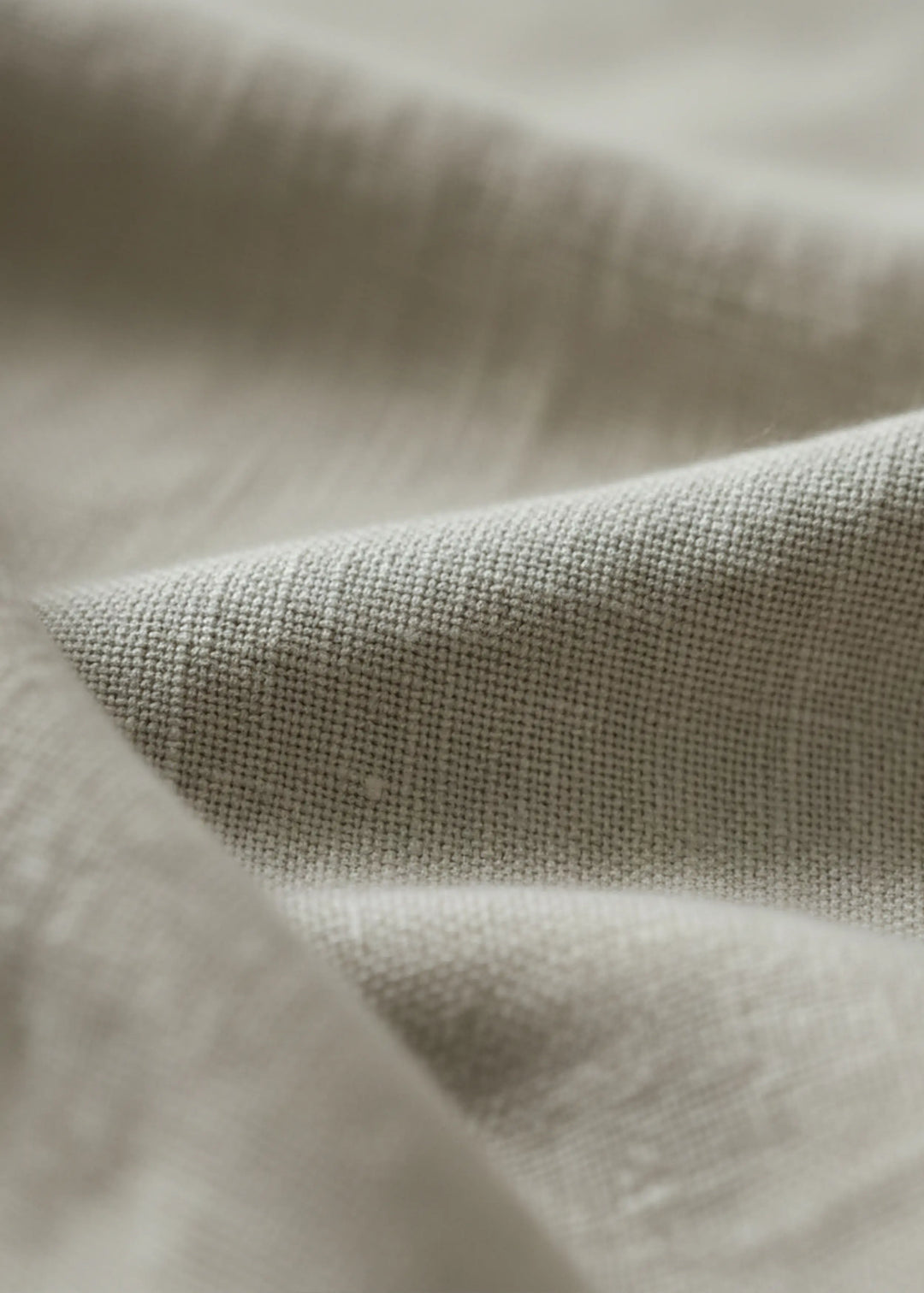 Craig Pure Linen V-Neck Mandarin Collar Shirt for Men - gallery