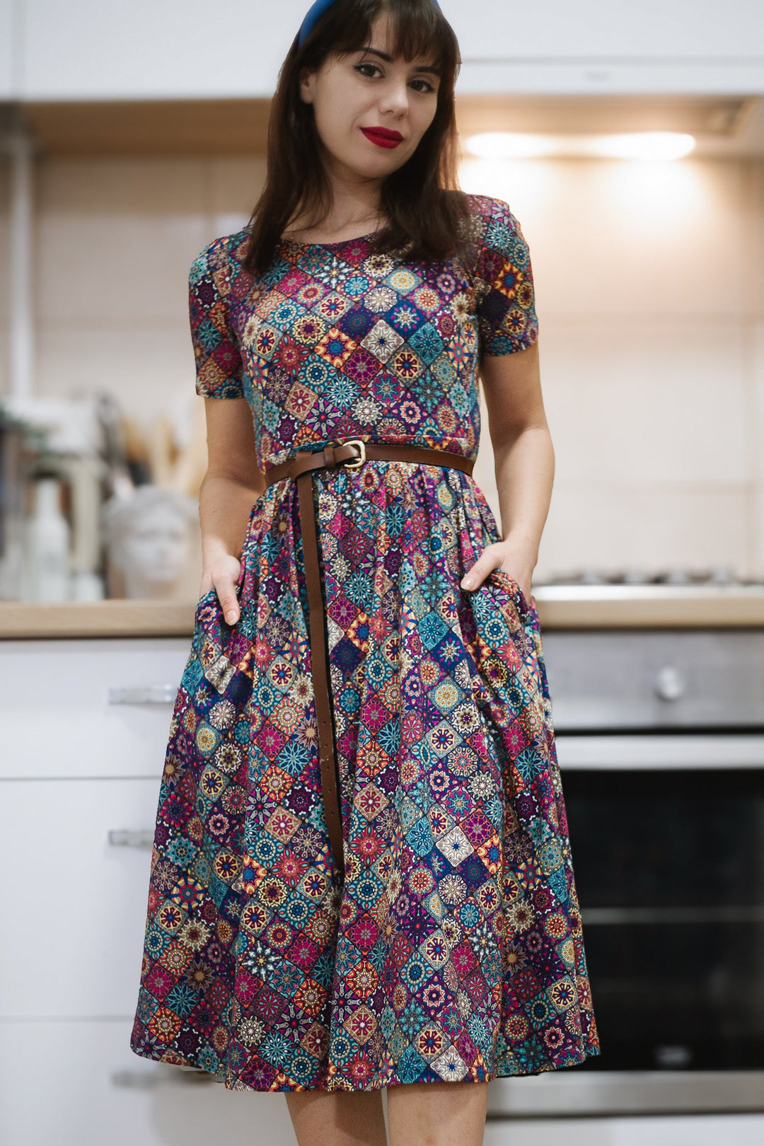 Kaleidoscope ~ Etta Dress for Women - gallery