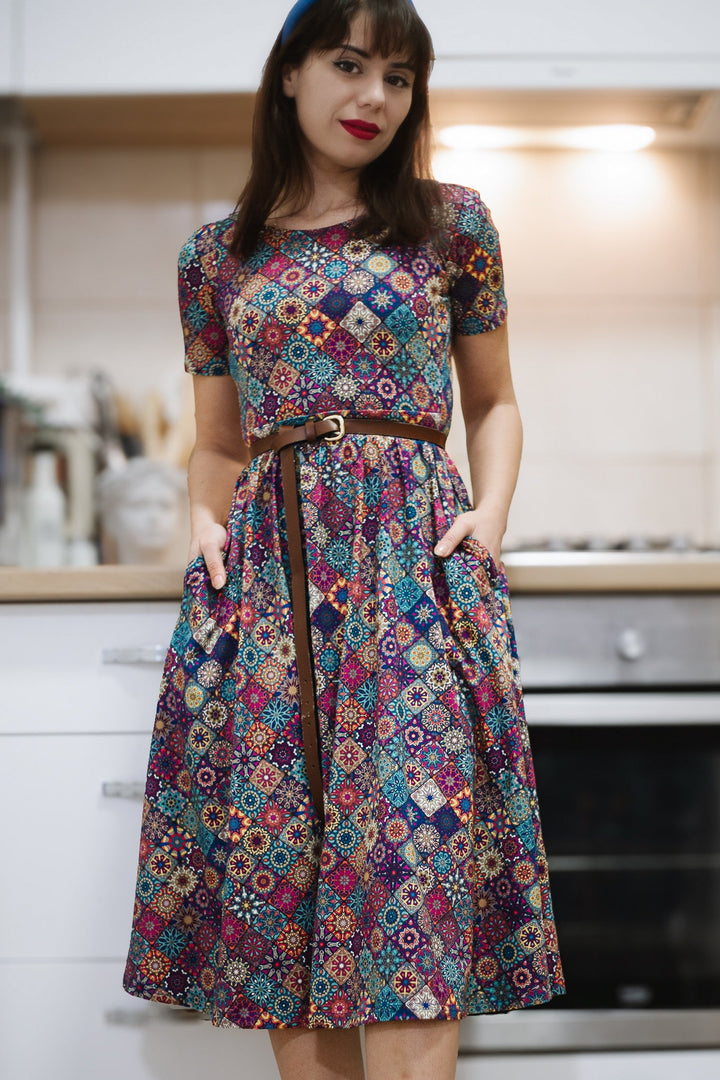 Kaleidoscope ~ Etta Dress for Women - gallery