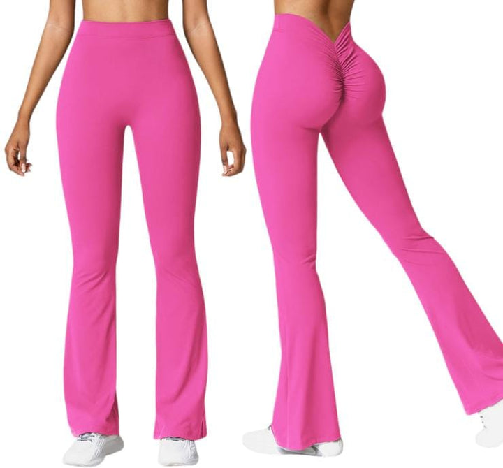 Legging Flared V Back Push Up Leggings for Women - gallery
