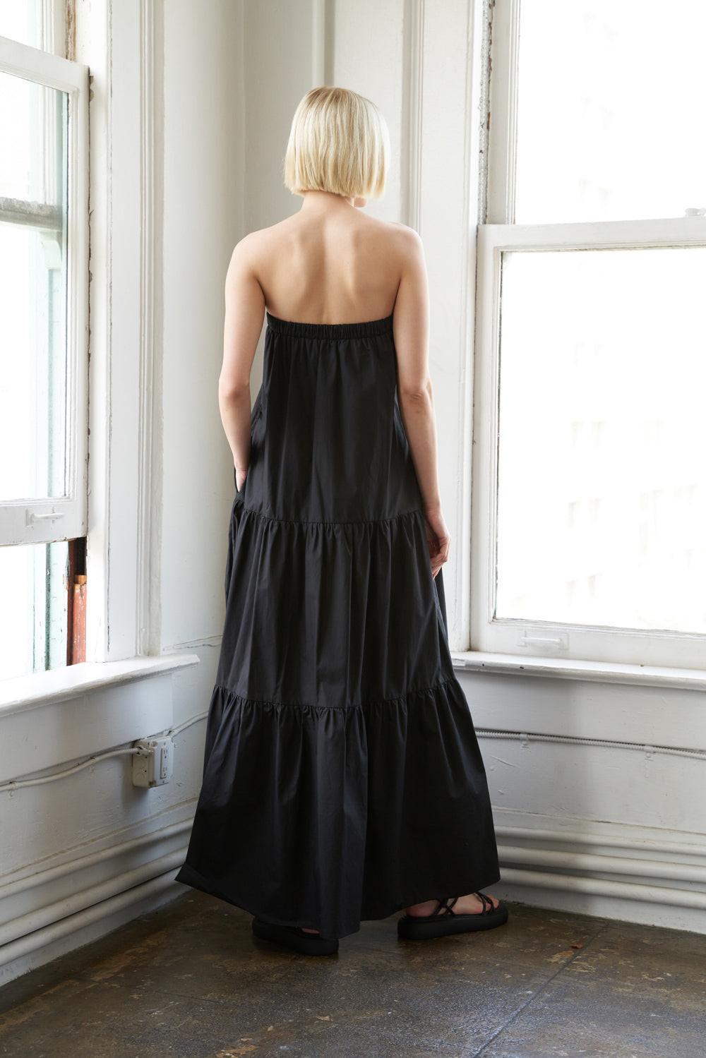 GIRLS JUST WANNA HAVE WOVEN MAXI DRESS — gallery