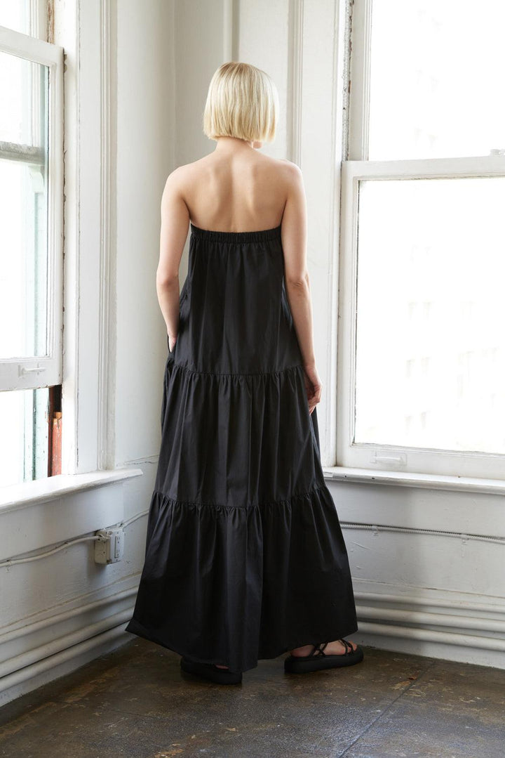 GIRLS JUST WANNA HAVE WOVEN MAXI DRESS — gallery