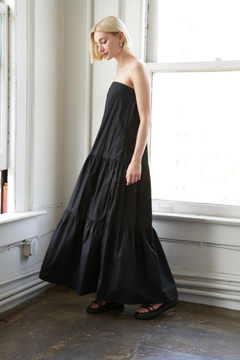 GIRLS JUST WANNA HAVE WOVEN MAXI DRESS — gallery