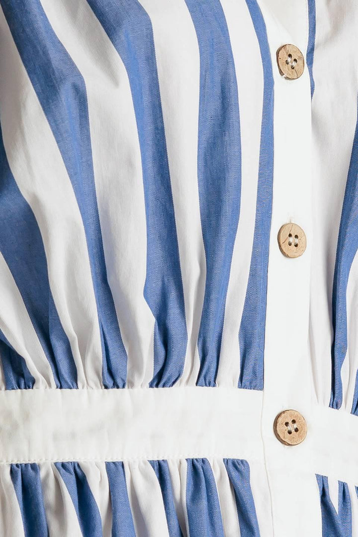 WAIT FOR IT WOVEN MIDI DRESS — gallery