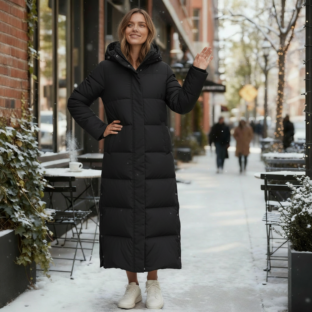 Windproof Winter Jacket with Lightweight Insulation