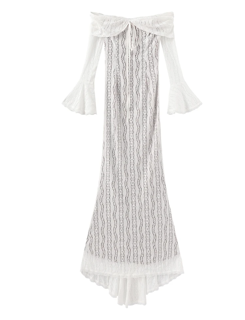 Off the Shoulder Lace Dress for Women - gallery