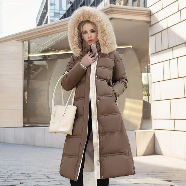 Longline Parka Coat in a Clean, Elongating Cut