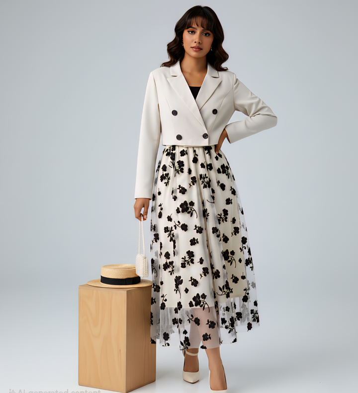 Bitsy Two Piece Blazer Set for Women