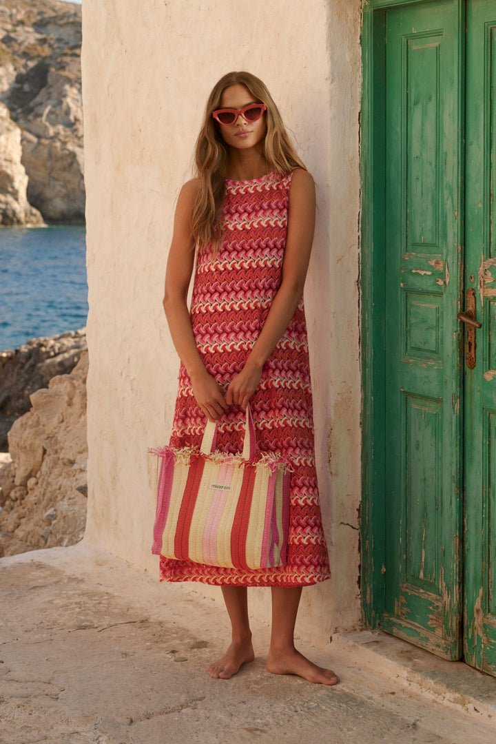 Goldy Dress In Kalani — gallery
