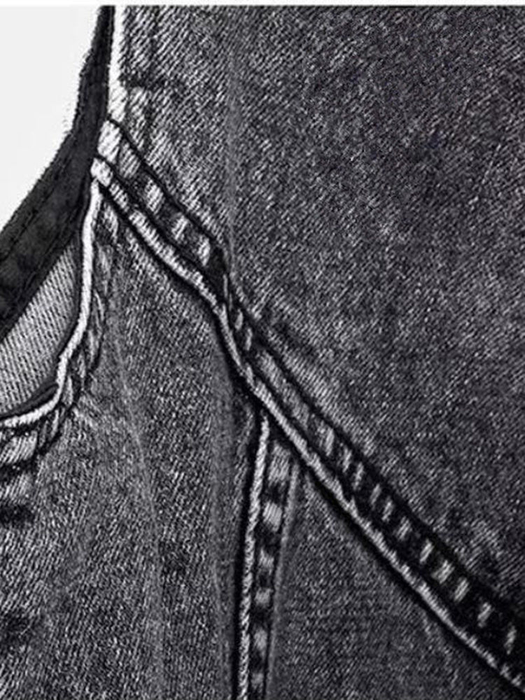 Denim Gilet - Classic Sleeveless Layer for Women