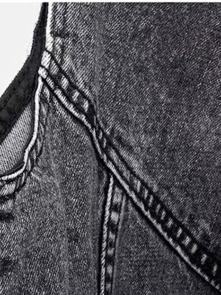 Denim Gilet - Classic Sleeveless Layer for Women