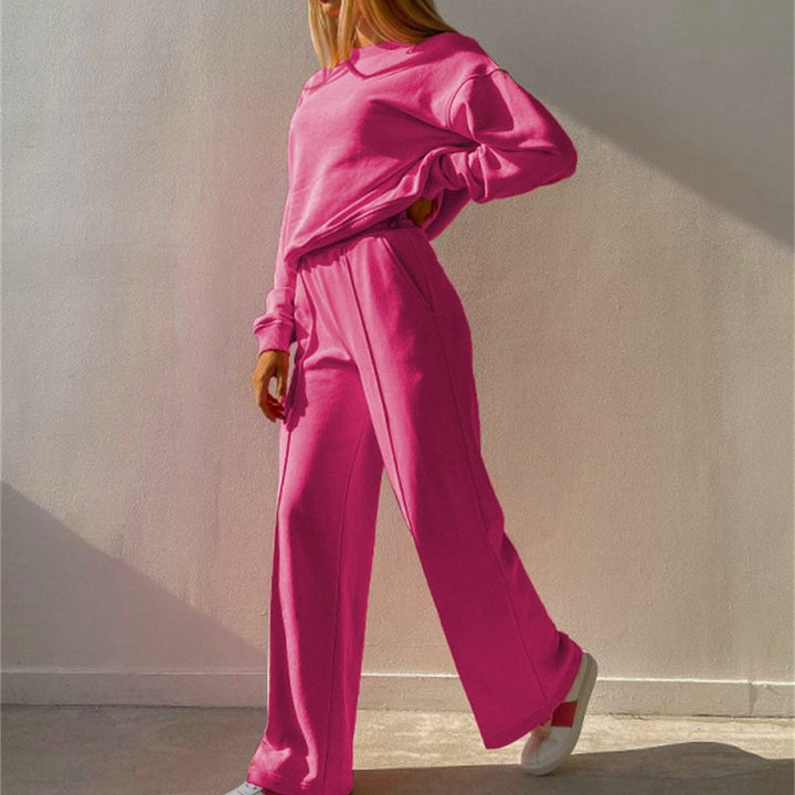 Two-Piece Jogging Set with Hoodie - Women's Activewear