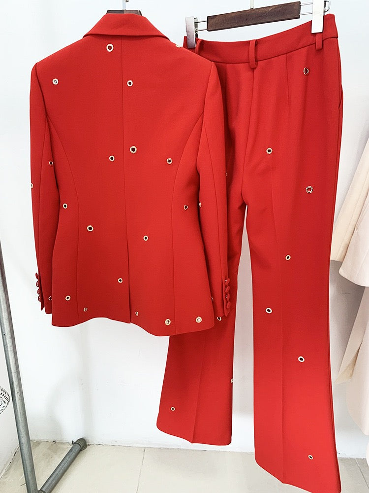 Dalton Single Breasted Suit Set Blazer for Women - gallery