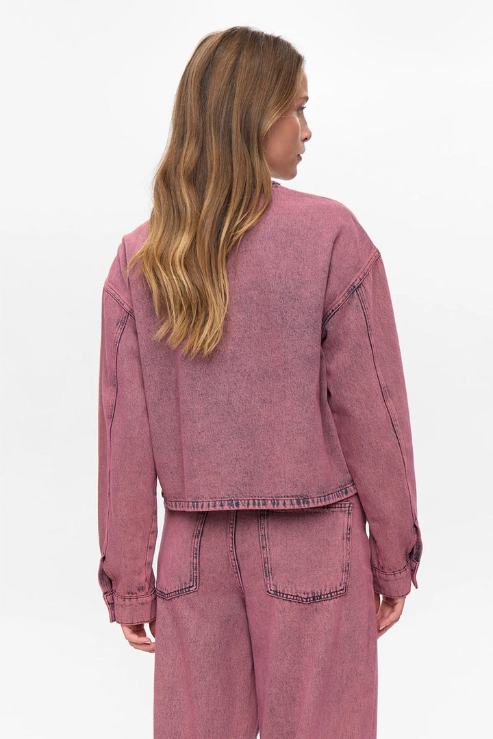 Brooklyn Heather Rose Denim Jacket for Women - gallery