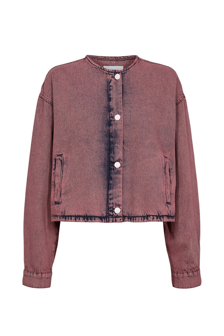 Brooklyn Heather Rose Denim Jacket for Women - gallery