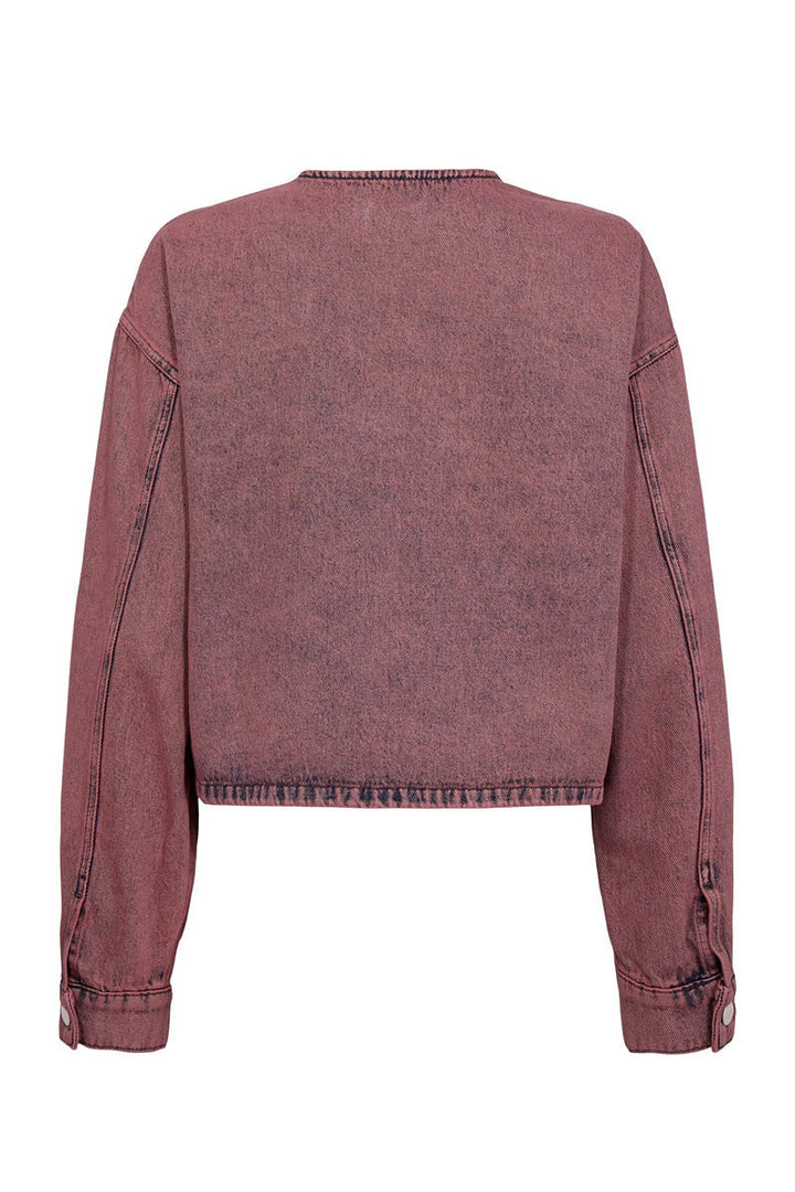 Brooklyn Heather Rose Denim Jacket for Women - gallery