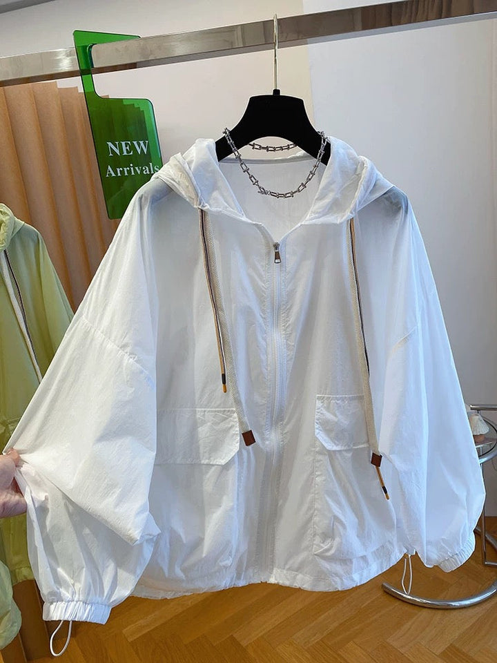 Super Good-Looking Sports Hooded Sun Protection Jacket for in Summer New Lo - gallery