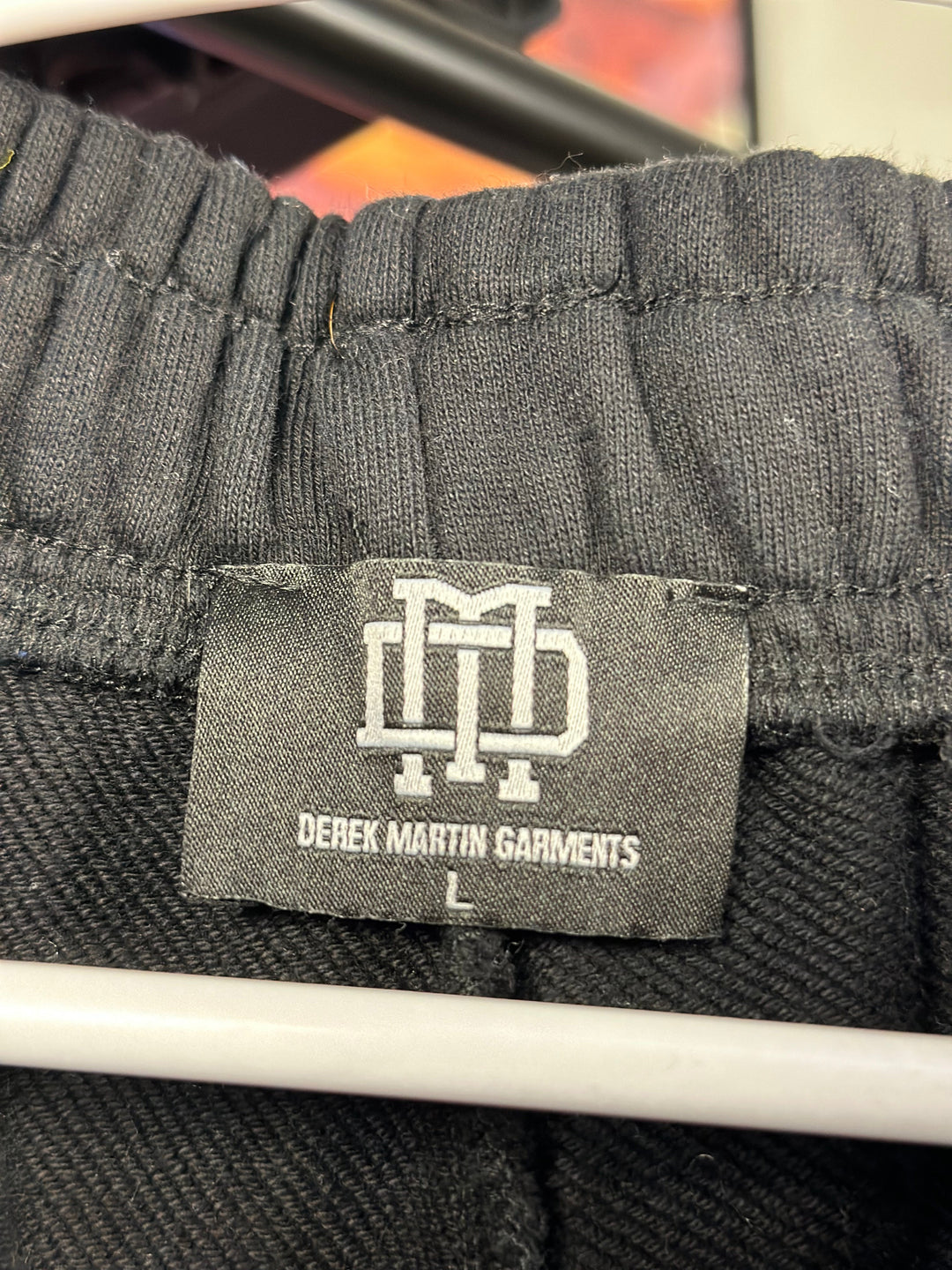 Black Heavyweight Cotton Shorts for Men - gallery