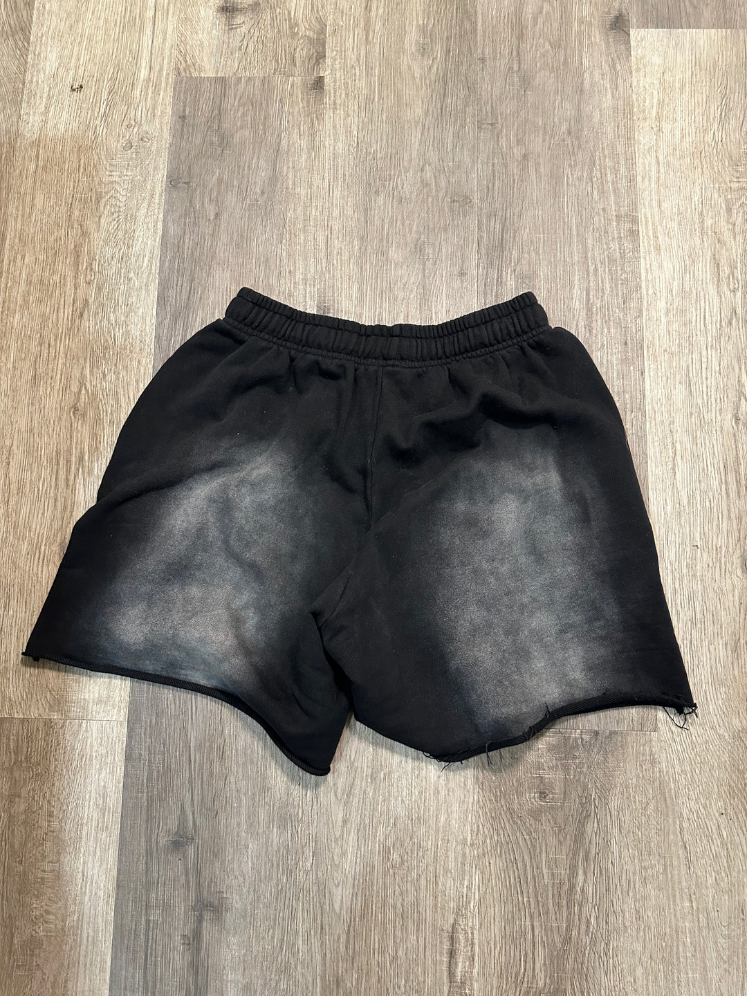 Black Heavyweight Cotton Shorts for Men - gallery