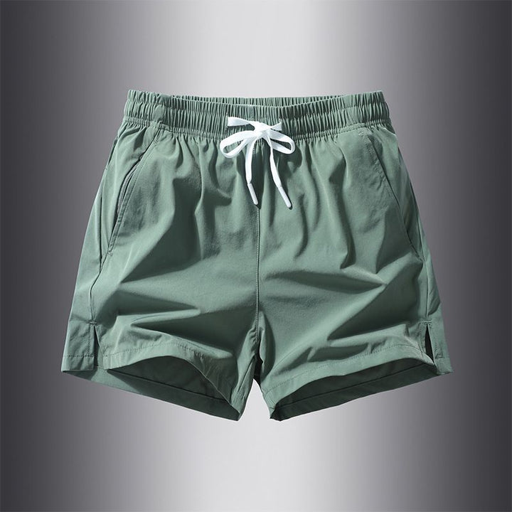 Quick-Dry Breathable Sports Running Gym Basketball Shorts for Men - Green