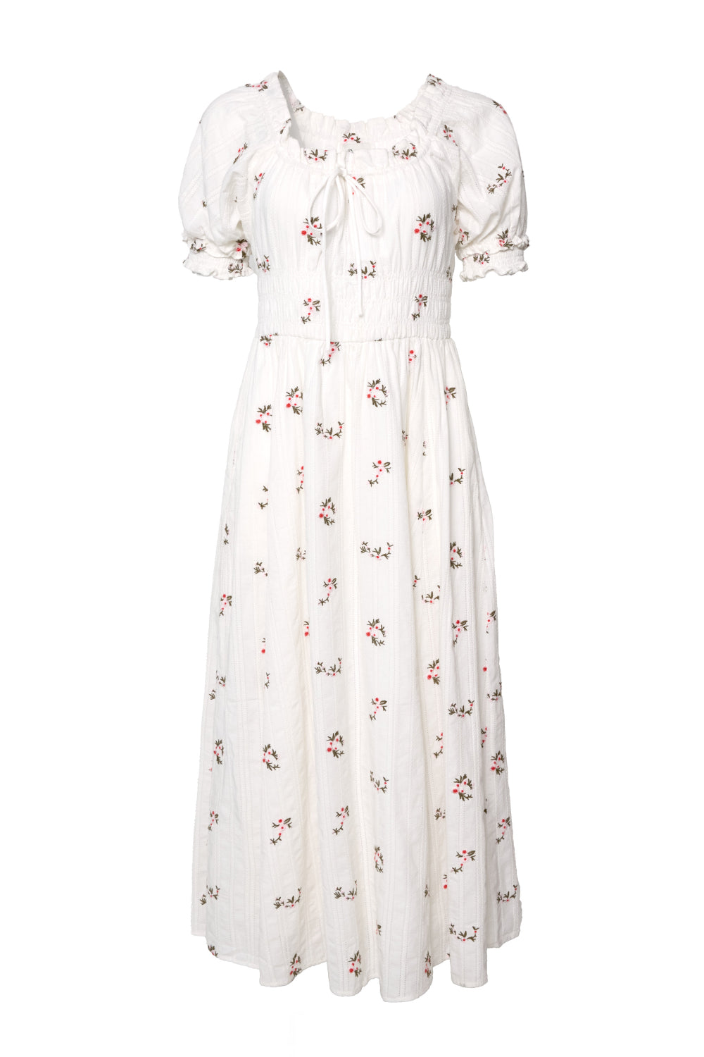 Jessie Dress in Ditsy Embroidery for Women - gallery