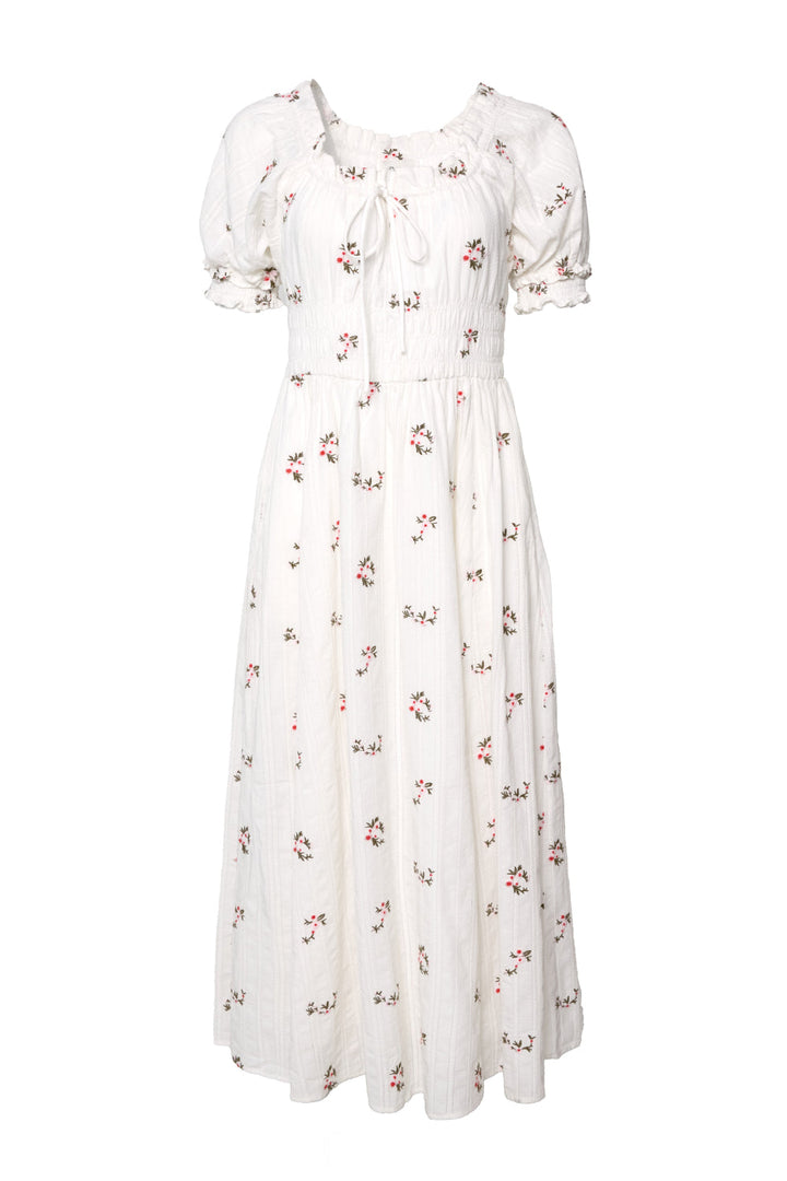 Jessie Dress in Ditsy Embroidery for Women - gallery
