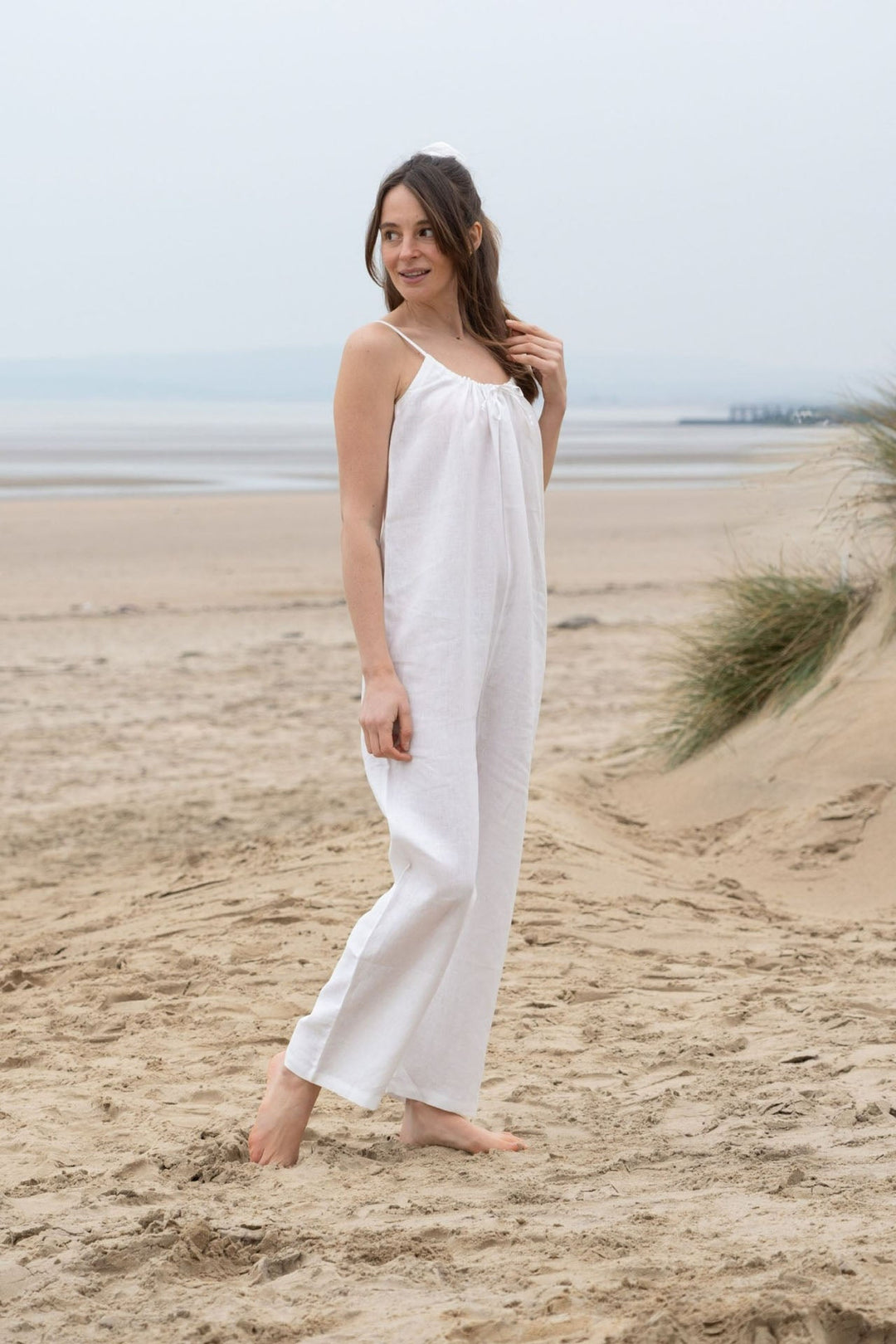Bonnie Linen Jumpsuit for Women - gallery