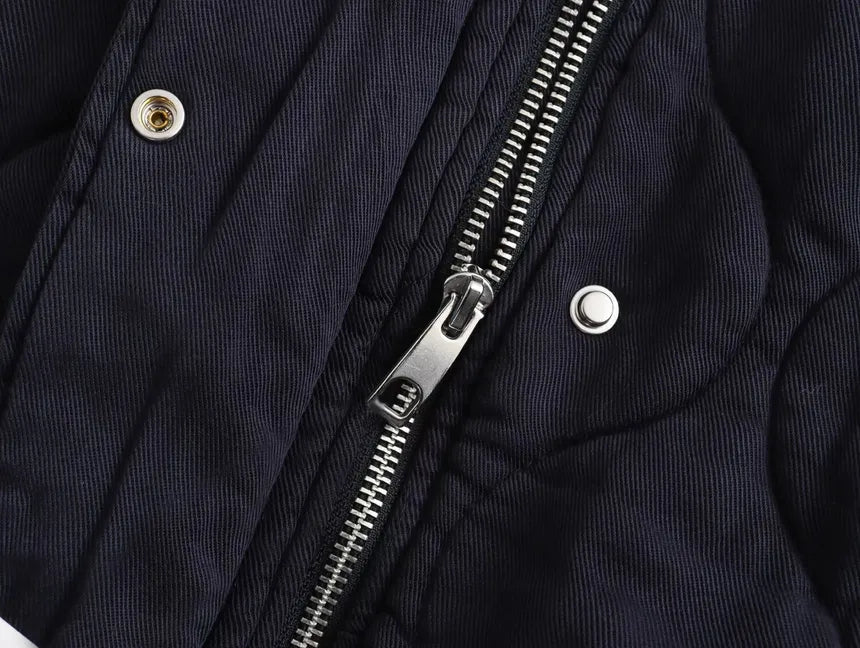 Destiny Cotton Round Neck Jacket