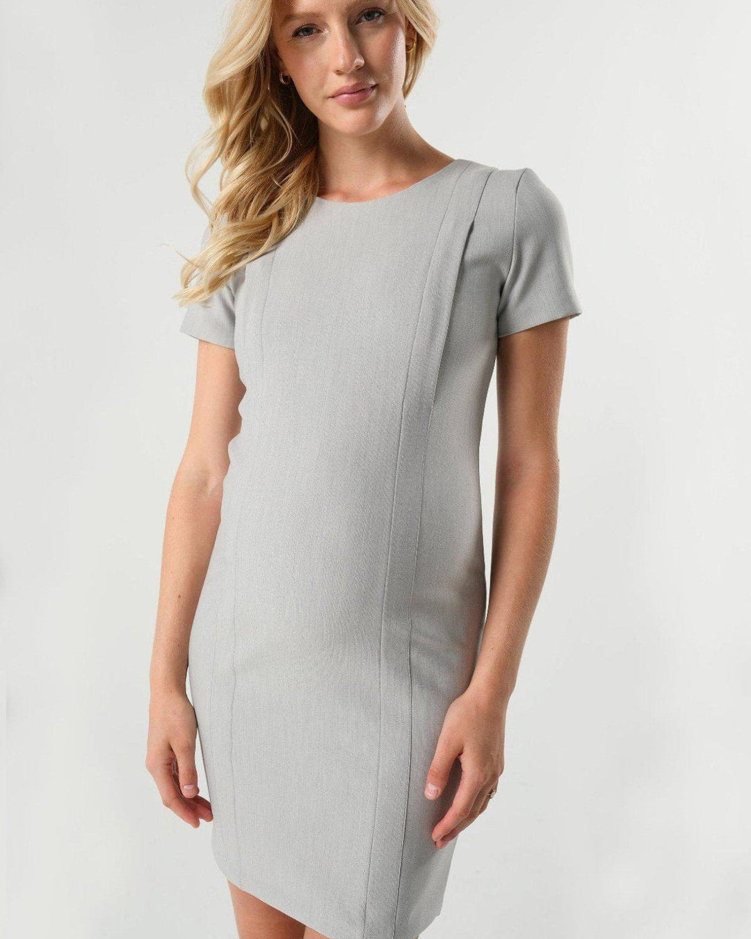 The Boardroom Maternity & Nursing Dress — gallery