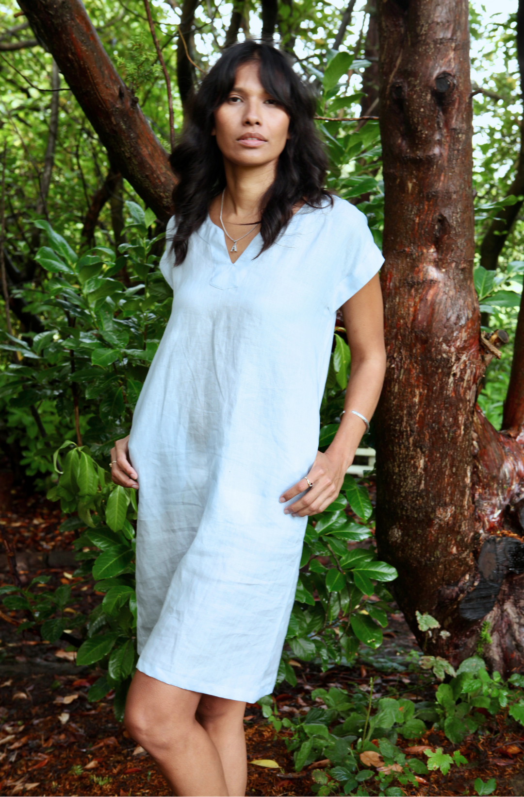 Lucie Linen Dress for Women - gallery