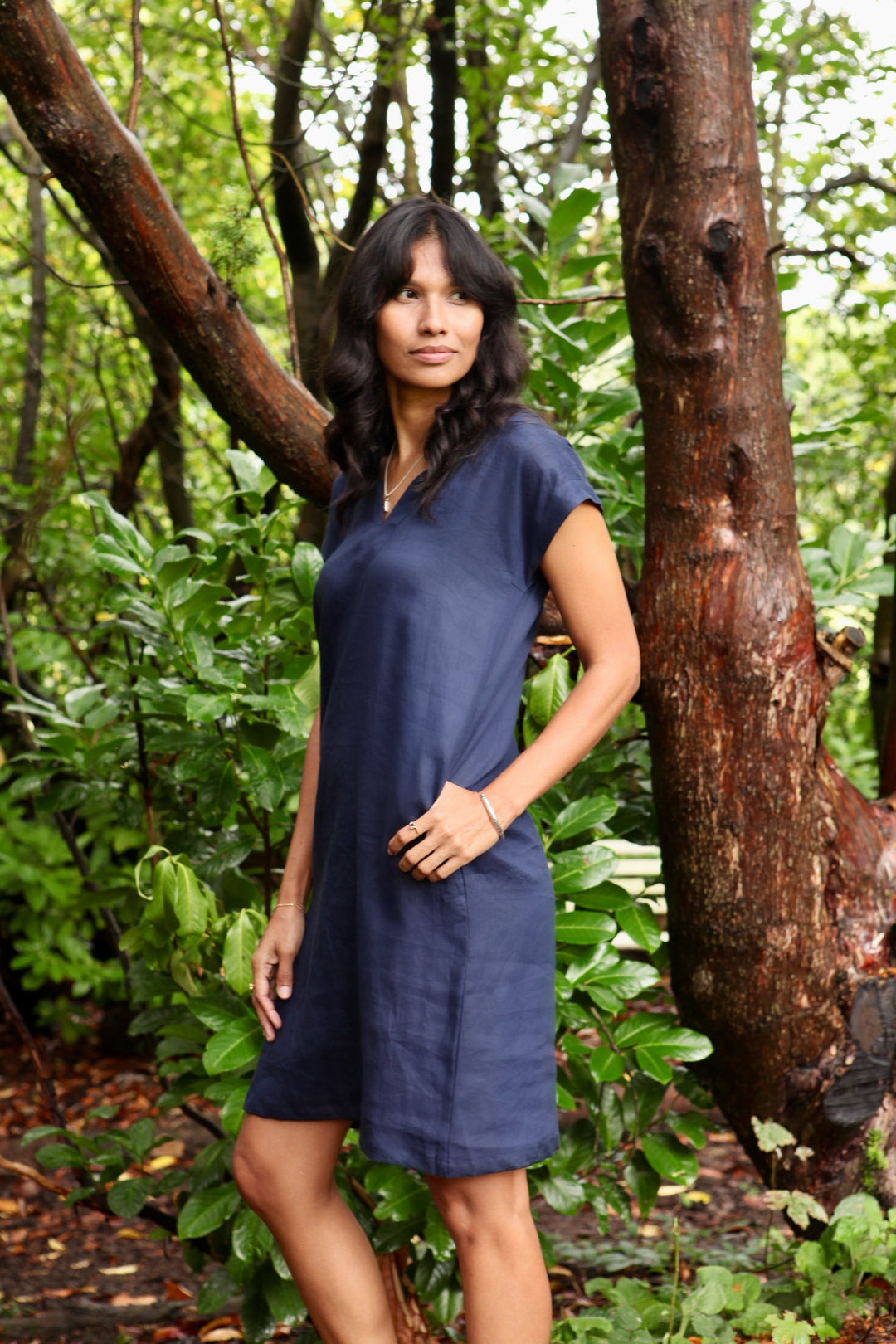 Lucie Linen Dress for Women - gallery