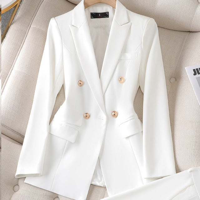 Fur Coat and Coordinated Accessory Set for Women