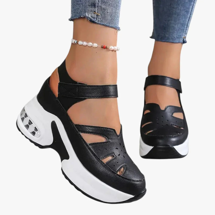 Platform Heeled Sandals with Arch Support for Women - gallery