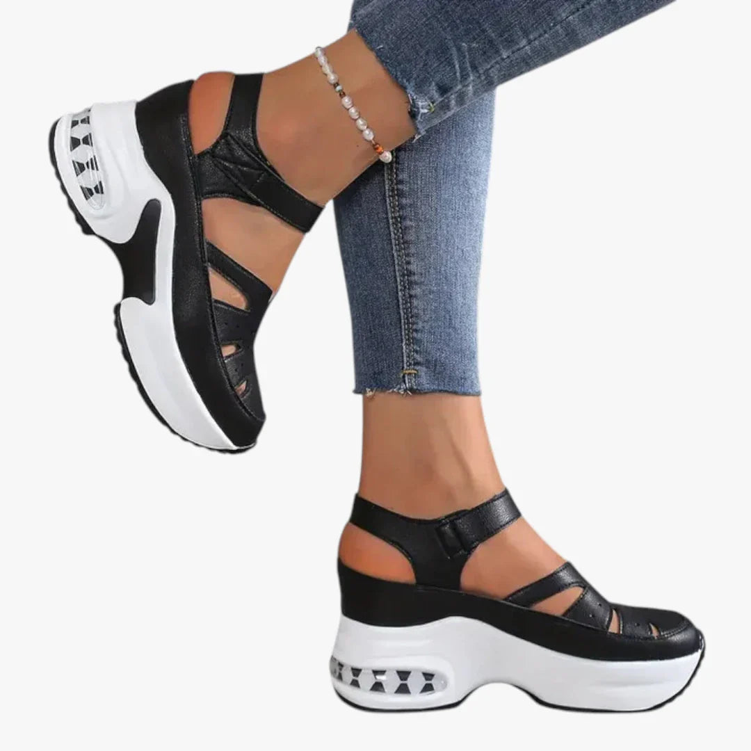 Platform Heeled Sandals with Arch Support for Women - gallery