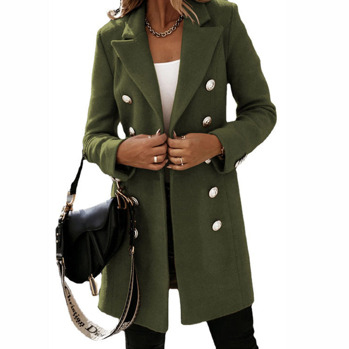 Custom-Fit Slim Wool Blazer with Water-Repellent Finish