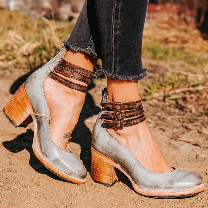 High-Heel Strappy Sandals in Eight Colours