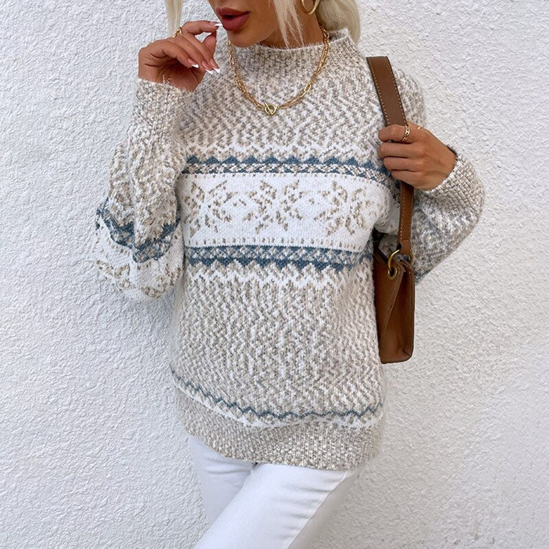 Stylish Women's Winter Knit Sweater