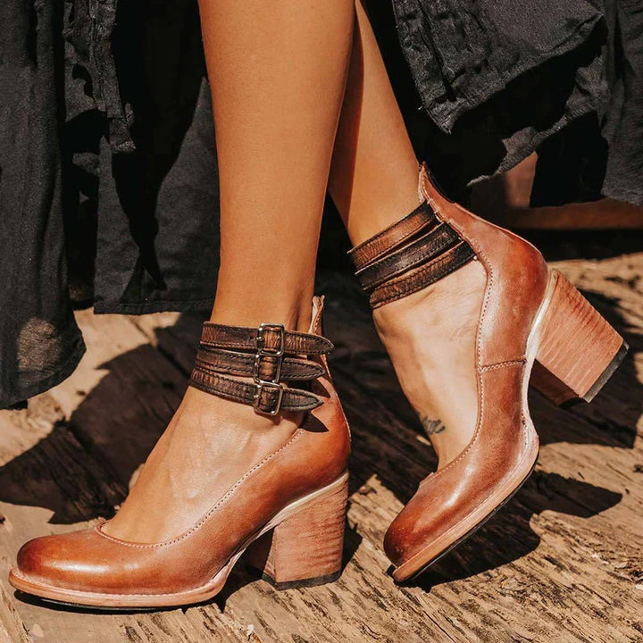 High-Heel Strappy Sandals in Eight Colours