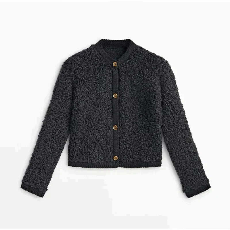 Cosy Teddy Fleece Coat for Cold Days and Weekend Errands