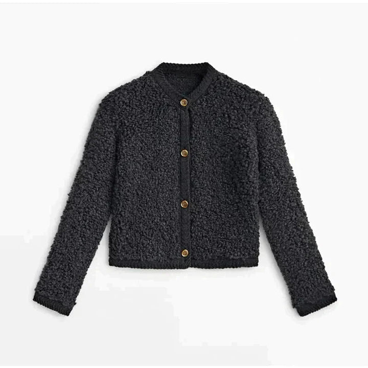 Cosy Teddy Fleece Coat for Cold Days and Weekend Errands