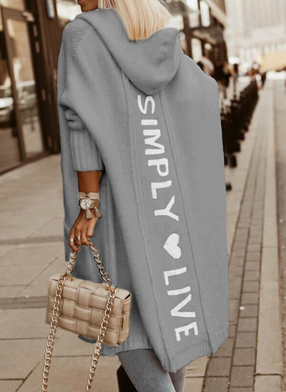 Longline Knee-Length Coat in a Clean-Cut Silhouette