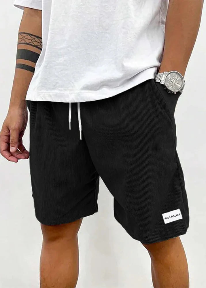 Ribbed Corduroy Casual Shorts for Men - gallery